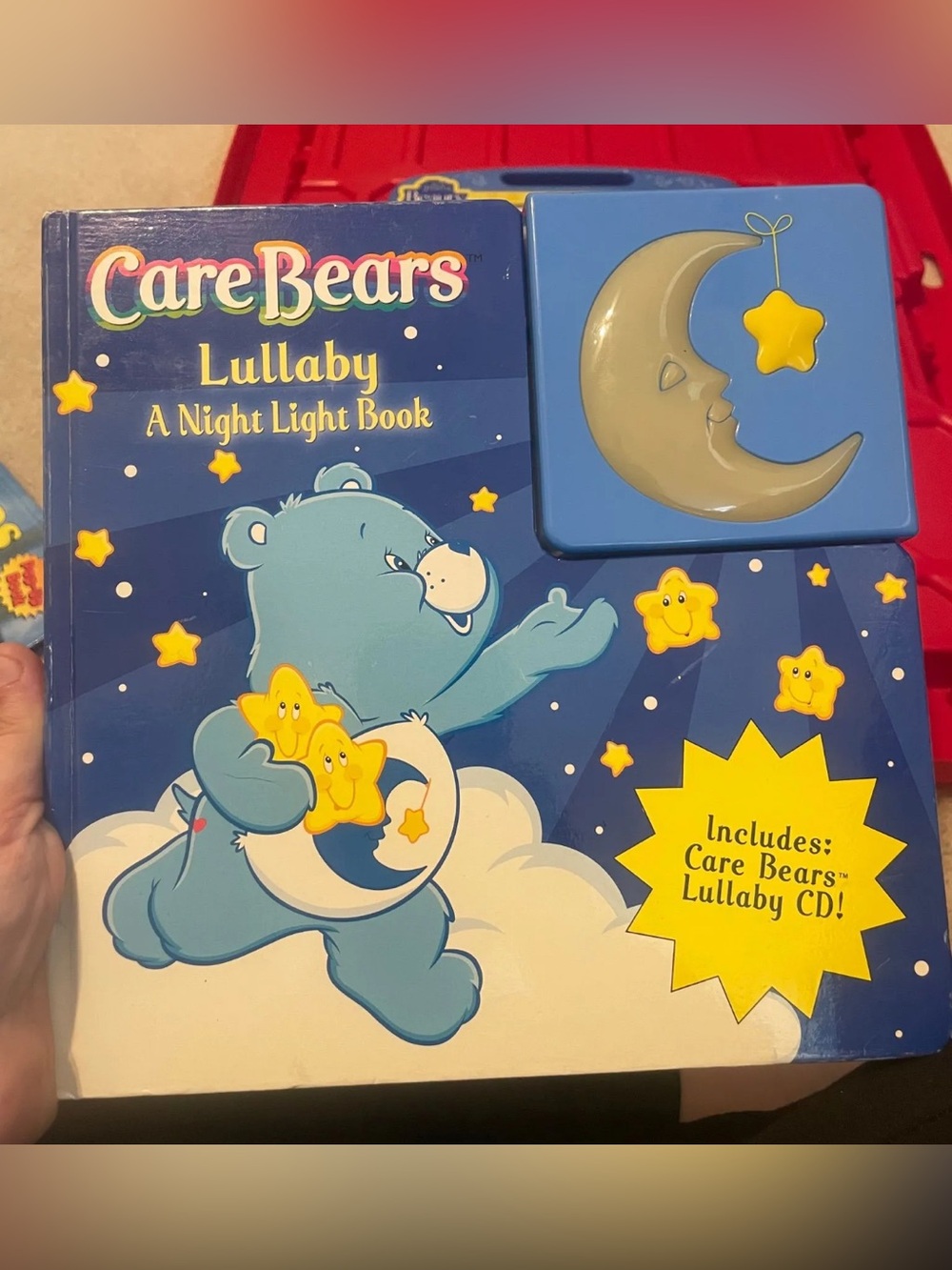 VINTAGE CAREBEARS NIGHTLIGHT BOOK